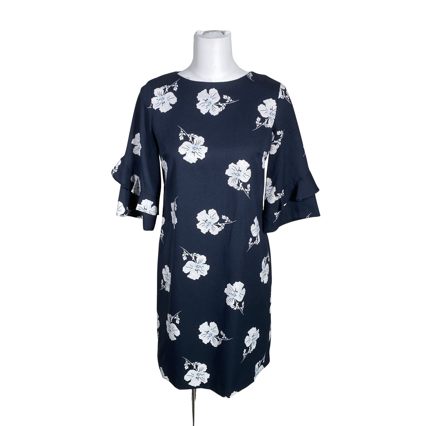 Unisex Banana Republic - Schiffon dress, size 34 - Blue (1)