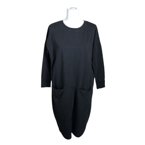Unisex Papu - Tricot dress, size 36 - Black (1)