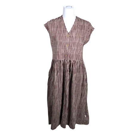 Unisex Mainio - Tricot dress, size 34 - Brown ()
