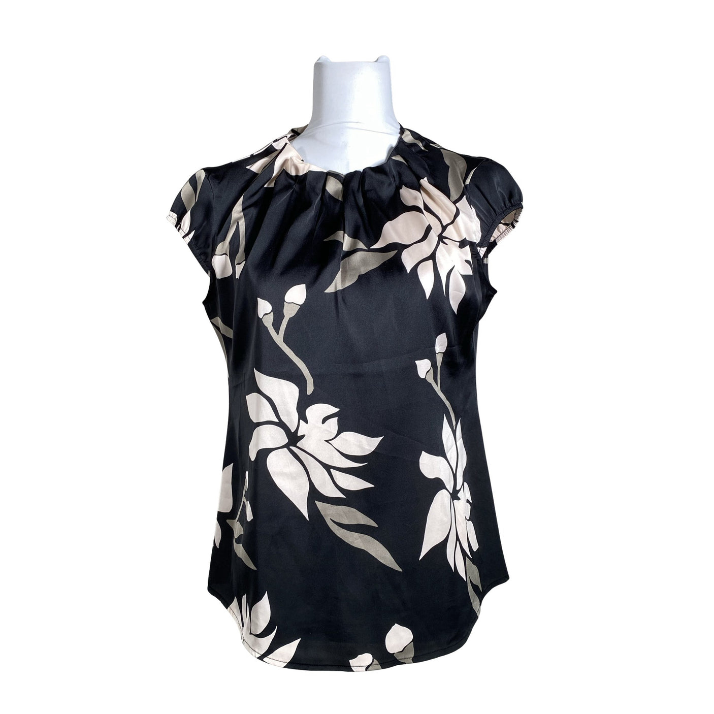 Unisex Comma - Short-sleeved blouse, size 34 - Black (1)
