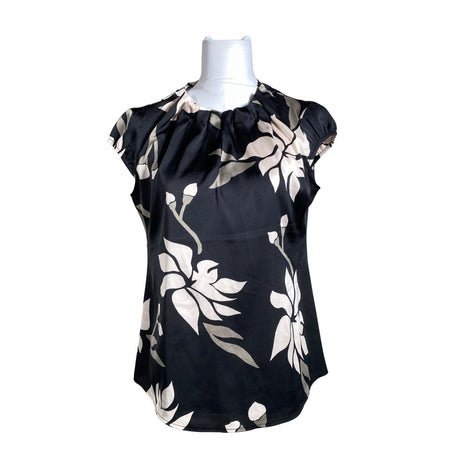 Unisex Comma - Short-sleeved blouse, size 34 - Black ()