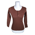 Unisex Kaiko - Tricot shirt, size 34 - Brown ()