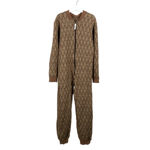 Unisex Kivat - Wool overall, size 140 - 146 - Brown (1)