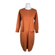 Unisex Papu - Tricot dress, size 34 - Orange ()