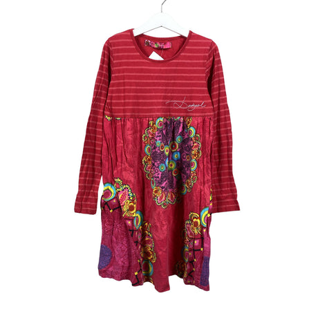 Unisex Desigual - Tricot dress, size 134 - 140 - Red ()
