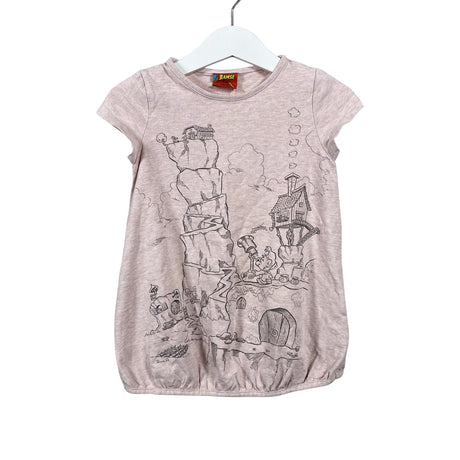 Unisex Lindex - Tricot tunic, size 86 - 92 - Light pink ()