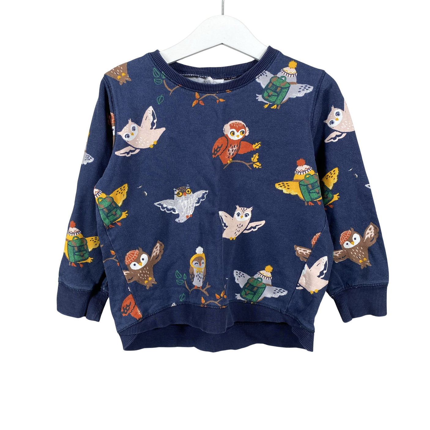 Unisex Lindex - Sweatshirt, size 104 - 110 - Blue (1)