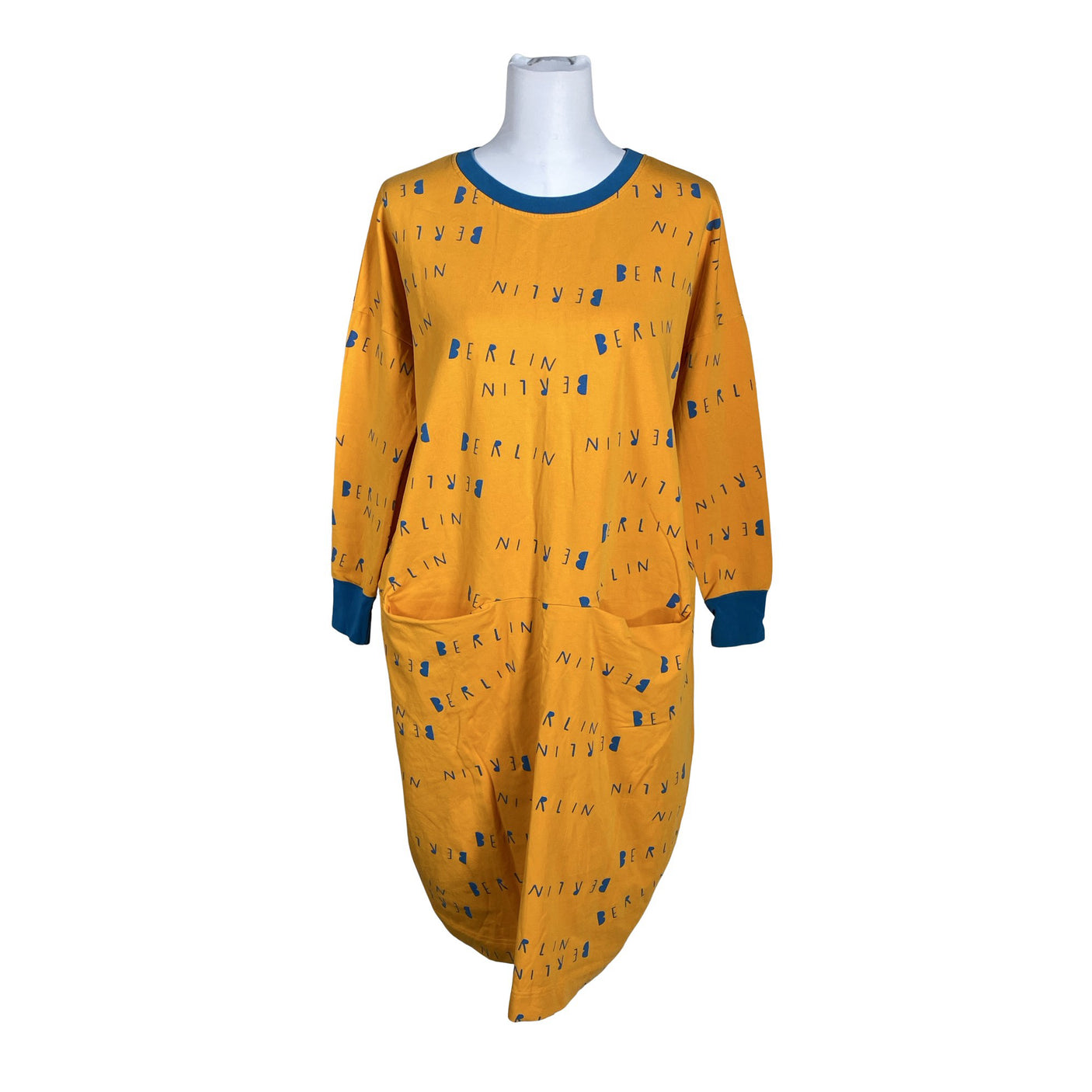 Unisex Papu - Sweatshirt dress, size 36 - Orange (1)