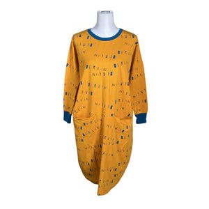 Unisex Papu - Sweatshirt dress, size 36 - Orange (1)