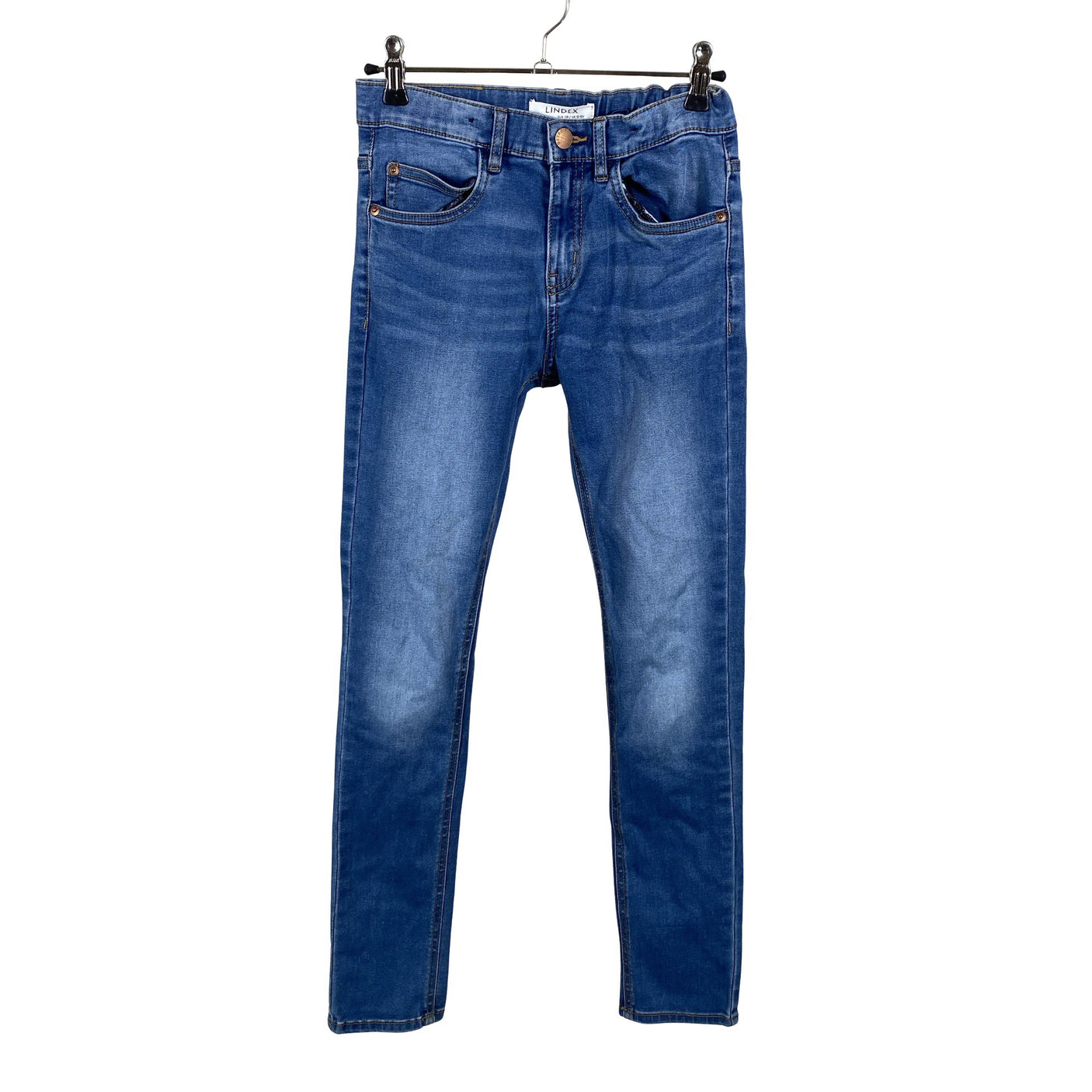 Unisex Lindex - Jeans, size 152 - 158 - Blue (1)