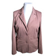 Unisex Cream - Sweat jacket, size 42 - Light pink ()