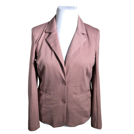 Unisex Cream - Sweat jacket, size 42 - Light pink ()
