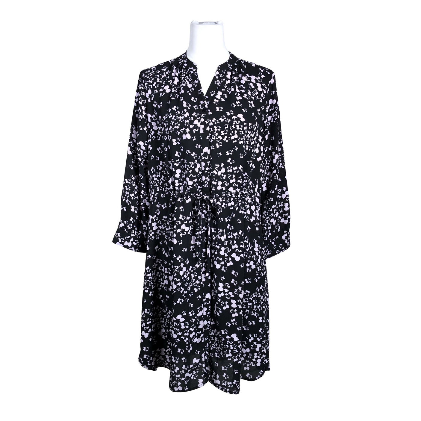 Unisex Selected - Schiffon dress, size 40 - Black (1)
