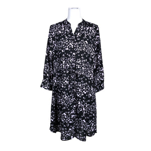 Unisex Selected - Schiffon dress, size 40 - Black (1)