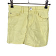 Unisex Lindex - Denim skirt, size 122 - 128 - Yellow ()