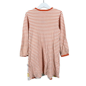 Unisex Hilla - Tricot dress, size 116 - 122 - Orange (2)
