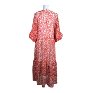 Unisex Modström - Schiffon dress, size 36 - Red (2)