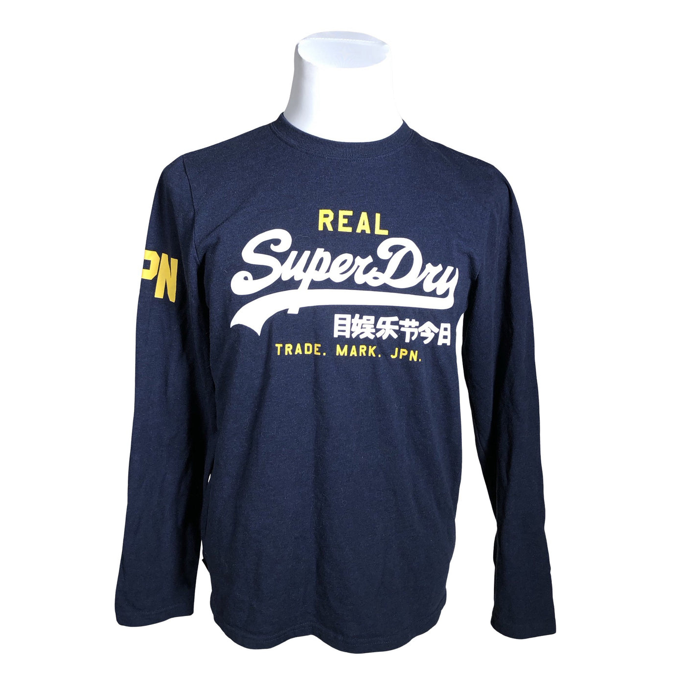 Unisex Superdry - Tricot shirt, size M - Blue (1)