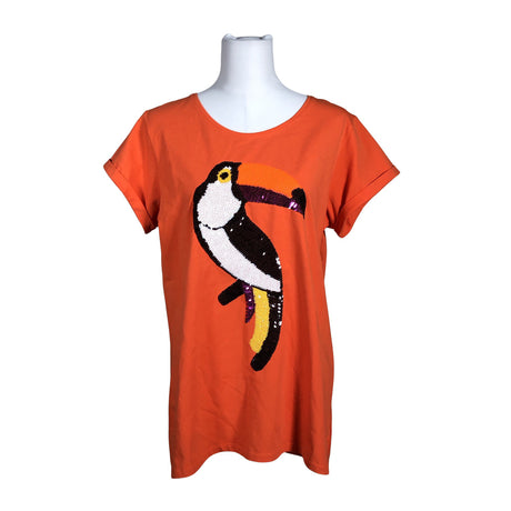 Unisex Persona by Marina Rinaldi - Tricot tunic, size 38 - Orange ()