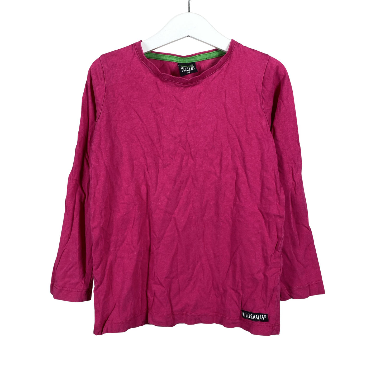 Unisex Villervalla - Tricot shirt, size 110 - 116 - Pink (1)
