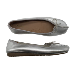 Unisex Clarks - Ballerinas, size 38 - Silver (1)