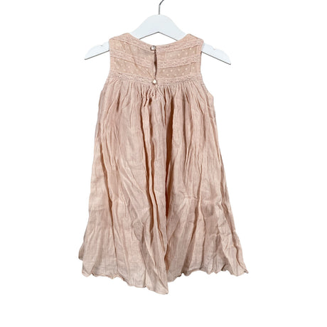 Unisex POMPdeLUX - Dress, size 92 - 98 - Light pink (2)