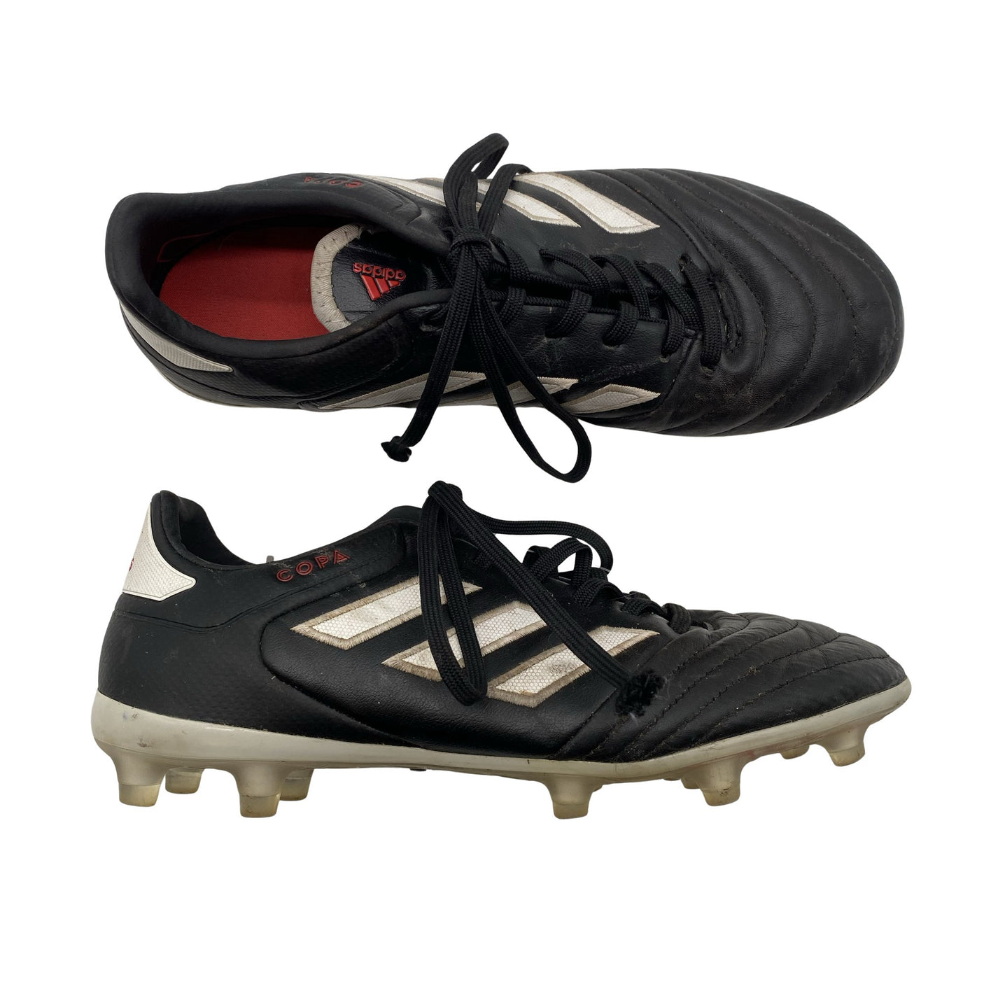 Unisex Adidas - Football boots, size 39 - Black (1)