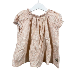 Unisex POMPdeLUX - Short-sleeved blouse, size 98 - 104 - Light pink (1)