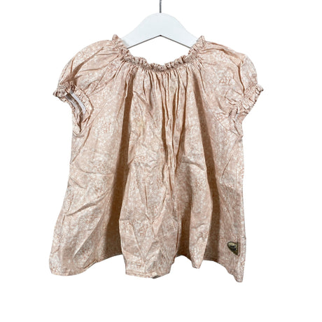 Unisex POMPdeLUX - Short-sleeved blouse, size 98 - 104 - Light pink ()