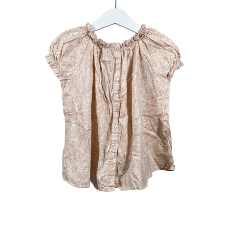 Unisex POMPdeLUX - Short-sleeved blouse, size 98 - 104 - Light pink (2)