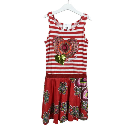 Unisex Desigual - Tricot dress, size 146 - 152 - Red ()