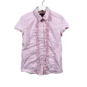 Unisex Tommy Hilfiger - Collared shirt, size 146 - 152 - Light pink (1)