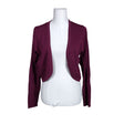 Unisex Your Face - Knit bolero jacket, size 38 - Violet ()