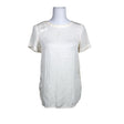 Unisex Michael Kors - Short-sleeved blouse, size 40 - Natural white ()