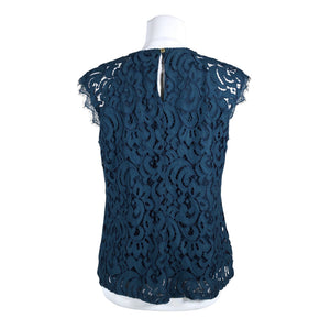 Unisex Holly & Whyte by Lindex - Short-sleeved blouse, size 38 - Blue (2)