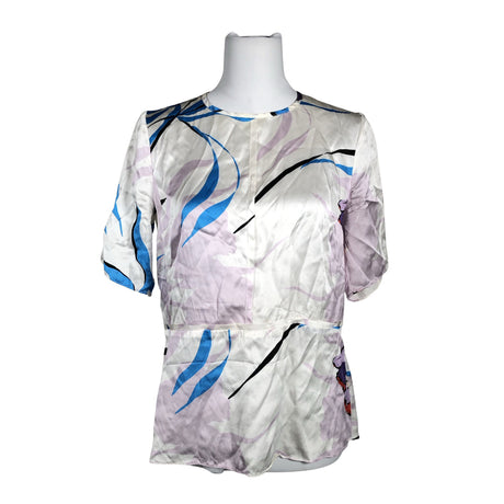 Unisex Tiger of Sweden - Short-sleeved blouse, size 38 - White ()