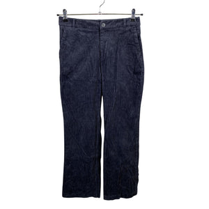 Unisex Part two - Velvet pants, size 36 - Gray (1)