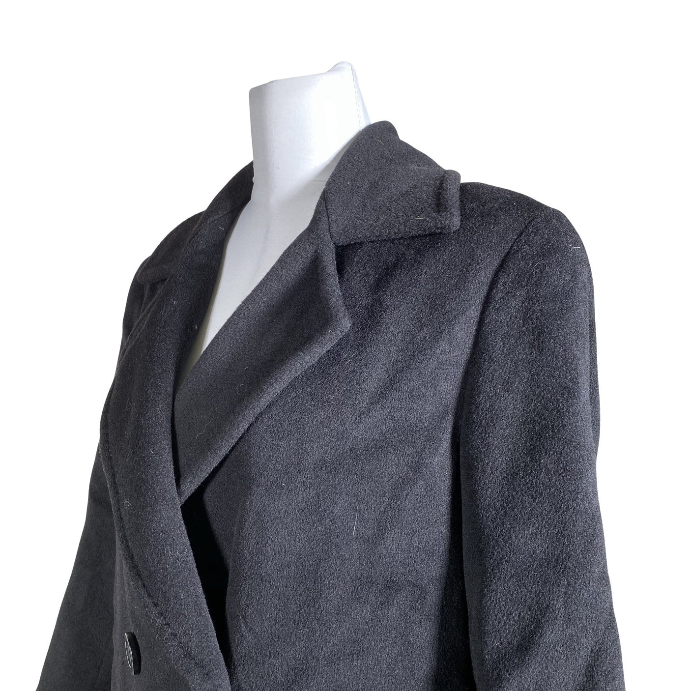 Unisex MaxMara - Wool coat, size 38 - Black (2)