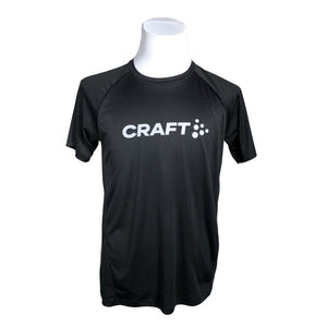 Unisex Craft - Sports shirt, short sleeve, size M - Black (1)
