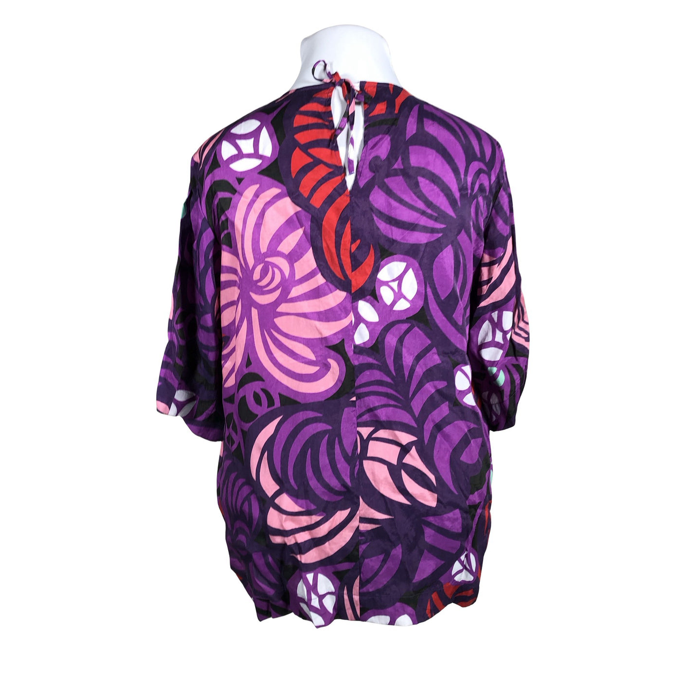 Unisex Marimekko - Short-sleeved blouse, size 44 - Violet (3)