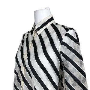 Unisex Giorgio Armani - Collared shirt, size 38 - Black (2)