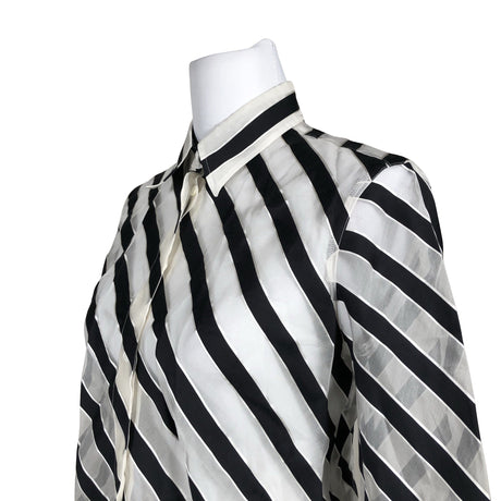 Unisex Giorgio Armani - Collared shirt, size 38 - Black (2)
