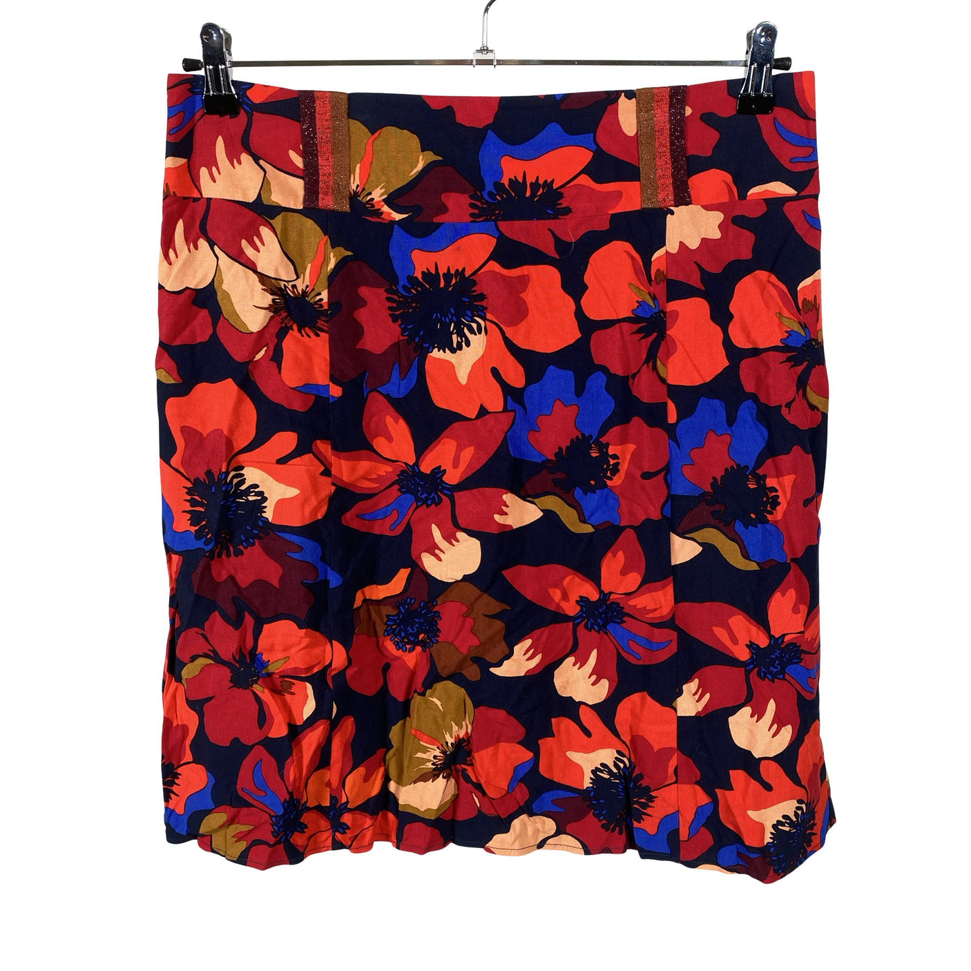 Unisex Betty Barclay - Fabric skirt, size 38 - Red (1)