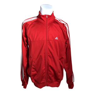 Unisex Adidas - Track jacket, size L - Red (1)