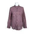 Unisex Marc O'Polo - Collared shirt, size 40 - Wine red ()
