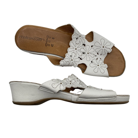 Unisex Pediconfort - Wedge sandals, size 42 - White ()