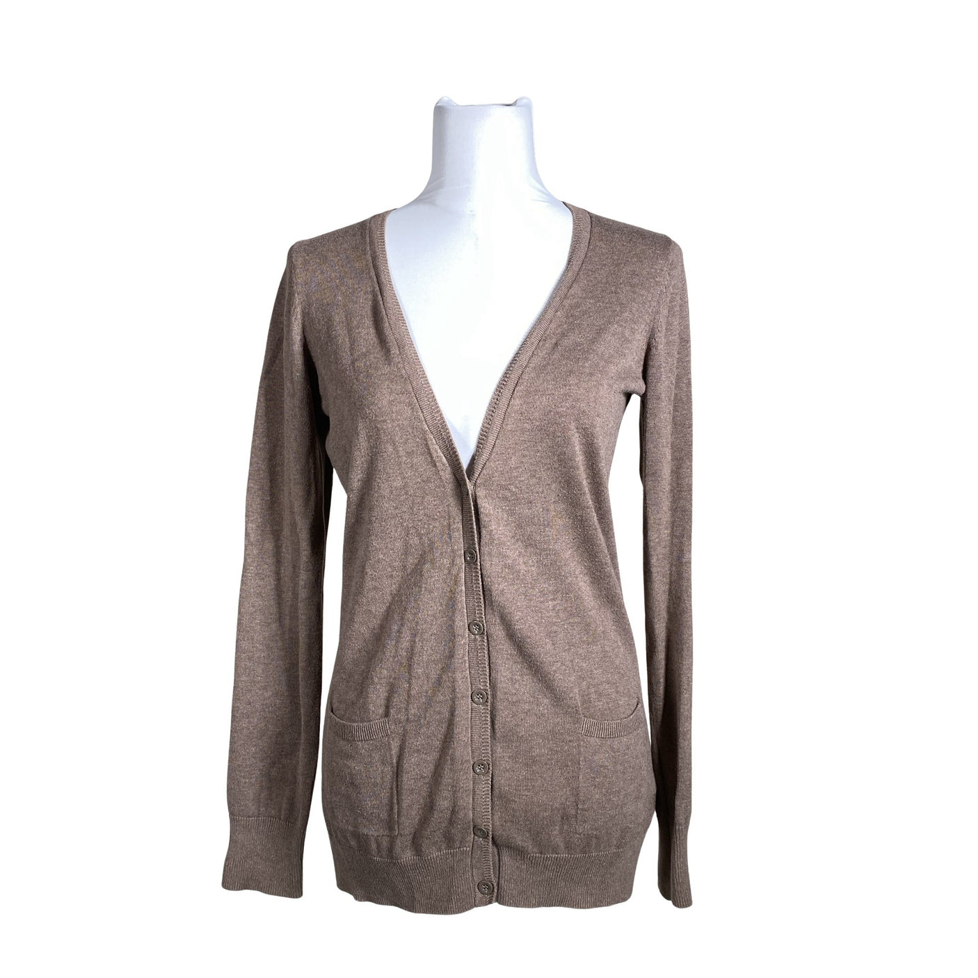 Unisex Esprit - Cardigan, size 36 - Brown (1)