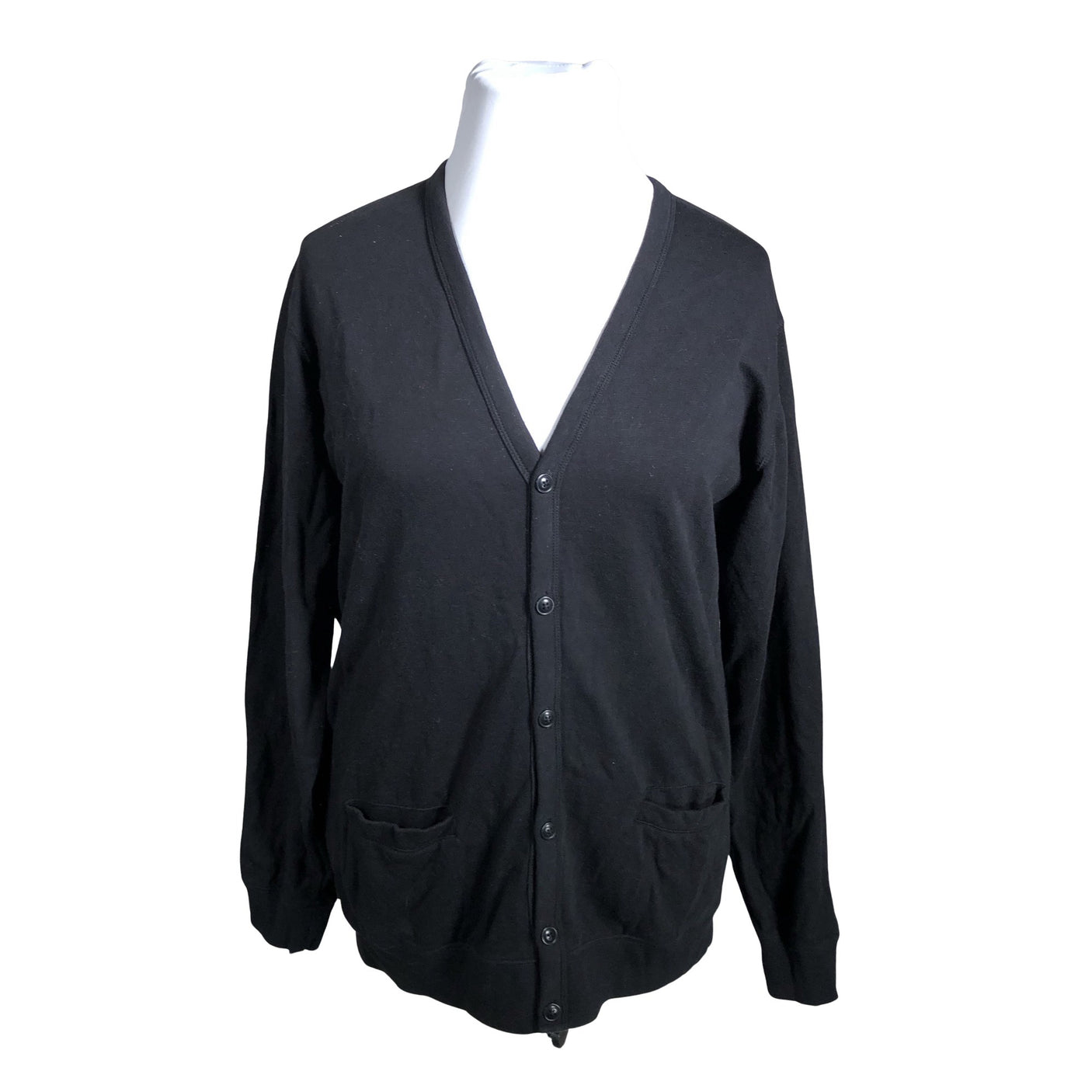 Unisex Uniqlo - Cardigan, size 42 - Black (1)