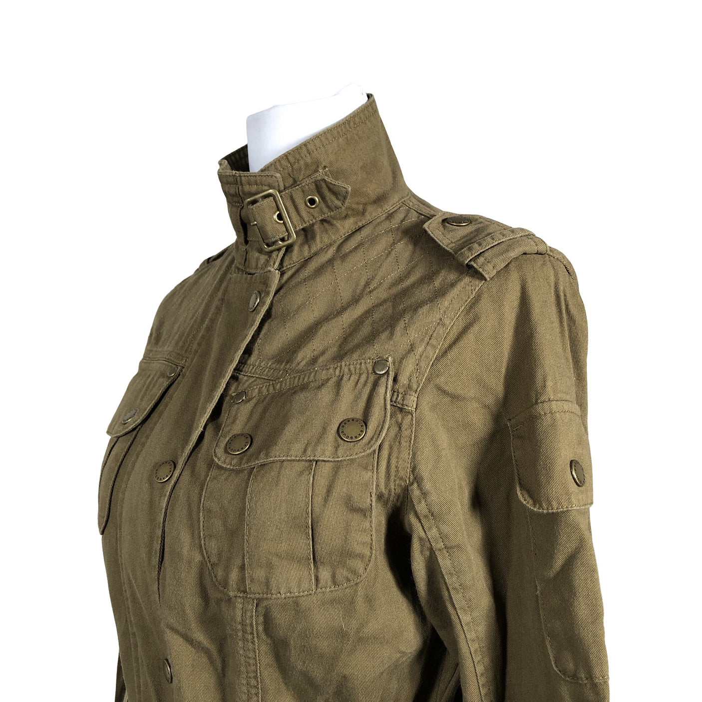 Unisex Barbour - Denim jacket, size 36 - Green (2)