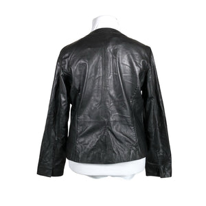 Unisex Saki - Leather jacket, size 46 - Black (3)